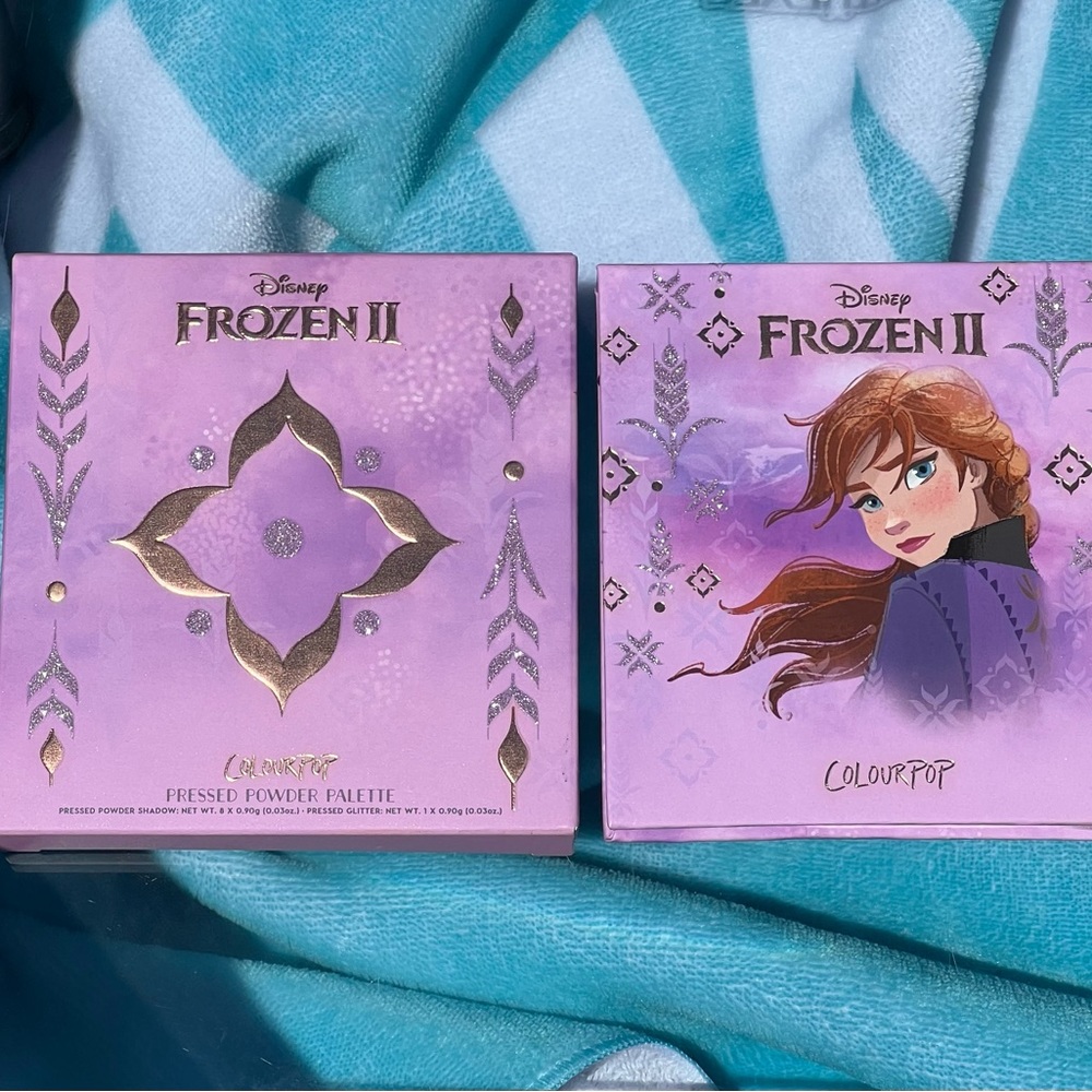NIB Colourpop x Frozen Anna Palette